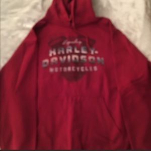 Men’s Harley Davidson XL sweatshirt worn twice mint condition